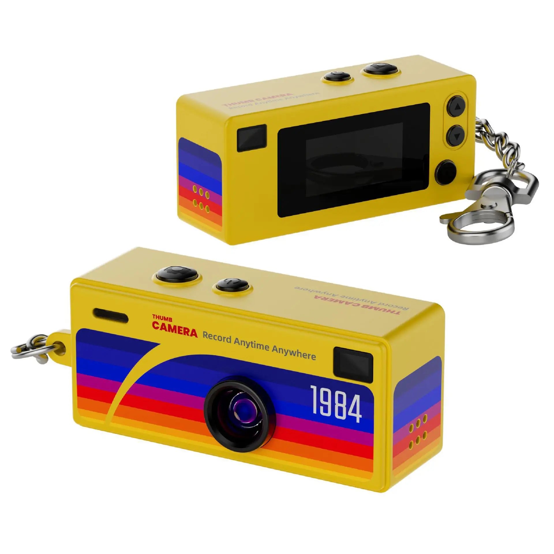 Mini Camera 1984 Retro Porte-Clé 1080P