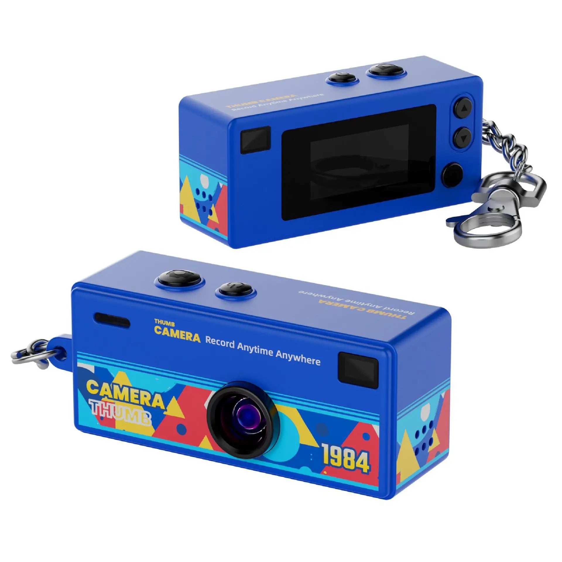 Mini Camera 1984 Retro Porte-Clé 1080P